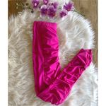 ZARA NWT  Trafaluc Hot Pink Ruched Leggings Photo 4