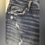 Maurice's EDGELY High Rise Rolled Hem 5 inch Denim Shorts ; Distressed; size 14 Photo 4