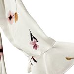 Shoshanna ANTHROPOLOGIE Floral Mini White Dress Sz 8 Photo 4