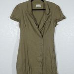 Urban Outfitters  Olive Green Clementine Collared Dress Medium Photo 1