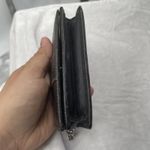 Coach Vintage  Black Leather Card Case Photo 8