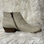 Frye Women's Carson Piping Boot Size 9 Gray Taupe Leather Western Block Heel Photo 9