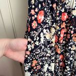 Anne Klein Floral Dress - Navy and Coral Photo 4