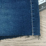 True Religion Jennie Mid Rise Raw Hem Shorts - Size 31 - Dark Scorched Wash NWT Photo 5