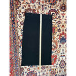 Ralph Lauren  Black Knit Pencil Skirt 100% Cotton Women’s Size M Mid-Length Photo 1