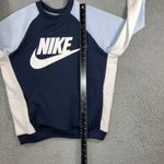 Nike Sweatshirt Women Small Graphic Colorblock Crew Neck Pullover Photo 4