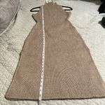 New with tags by Love Bonito Katrin Turtleneck Midi Dress
Sleeveless Tan Knit Size L Photo 8