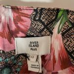 River Island Plus Violet Floral Printed Crop Top Size 22 NWT Photo 4