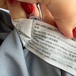 Abercrombie & Fitch Blue Cinch Balloon Sleeve Peasant Popover Blouse Size XS Photo 5