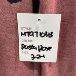 Maronie New  Animal Print Sweater Soft Knit Long Sleeve Top Dusty Rose Photo 15