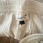 Universal Standard Tan Target Linen Pants Photo 3