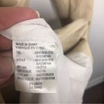 Theory Katerina Tan Trench Coat Belted Double Breasted Cream M Medium Lined Midi Photo 6