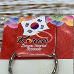Korean Tourist Souvenir Keychain, Traditional Couple Hanbok, I Love Korea Photo 3