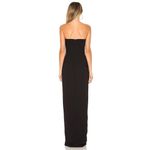 Amanda Uprichard  Cherri Gown in Black XSmall New Womens Long Maxi Dress Photo 1