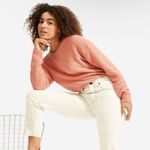 Everlane The Teddy Crew Neck Boucle Wool Knit Pullover Sweater Size M Photo 1