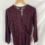 EXPRESS  Floral Long Sleeve Romper Size Small Photo 1