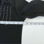 Misook Exclusively  Black Rhinestone Maxi Dress Photo 13