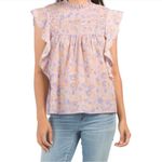 Anthropologie  Love The Label Ruffle Josepha Top Sz M Photo 1