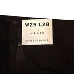 Topshop Jamie High Waisted Skinny Jeans Black Petite Size 2 Photo 1