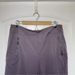 Athleta  Size 16 Shale Gray Trekkie North Tapered Loose Jogger Travel 
Quick dry Photo 5