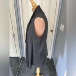 Harper Francesca’s  Gray Jersey Knit Vest With Zipper‎ Accent Photo 4