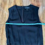 J.Crew Drapey Oxford Crepe Lyocell Viscose V-Neck Jumpsuit Size 2 Black C6318 Photo 9