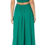 Emerald Green halter neck maxi dress with side cutout details 💚 size:Large NWT Photo 4