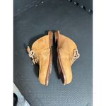 Jenni Kayne  Womens Suede Tassle Mule Slip‎ On Shoes Suede Leather Size 36 US 6 Photo 3