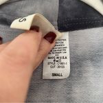 289. Crepes Tie Dye Long Sleeve Open Front Cardigan with pockets Black Photo 4