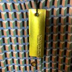 Alexa Admor Womens Shirt Dress Green Blue Color Midi Size S Belted Long Sleeve‎ Photo 8