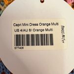 Princess Polly  Womens Size 4 Crochet Capri Mini Dress Orange Blue Stripe NWT Photo 6