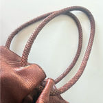 Cole Haan  Brown Leather Shoulder Bag Hobo Purse Handbag Photo 4