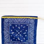 SheIn Blue Bandana Photo 4