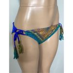 Becca New.  blue lace bikini bottom. Medium. Photo 3