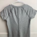 Athleta Heathered Gray Short Sleeve Sweatshirt Mini Dress Photo 6