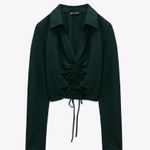 ZARA NWT  Long Sleeved Top Photo 4