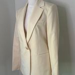 Mango MNG by ivory button up blazer size 4 Photo 2