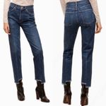 Citizens of Humanity Aritzia Wilfred x Liv Step Hem Straight Leg Jeans- Size 27 Photo 1