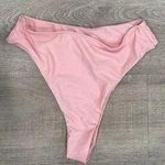 Pastel pink front tie bikini Photo 2