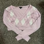 Debut Pink Crop Top Long Sleeve Photo 0