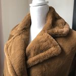 Vince NWT Faux Fur Teddy Bear Soft Coat Walnut Brown L Photo 5