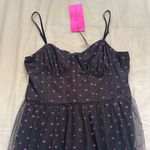 Betsey Johnson  Black and Pink Lipstick Kisses Dress Photo 1