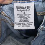 American Blue Light Blue Distressed Ripped Skinny High Waist Junior’s Jeans 13 Size undefined Photo 10