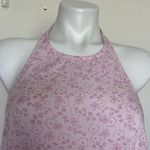 Abound  Pink Daisy Sakura Halter Dress SMALL sleeveless NEW Photo 5