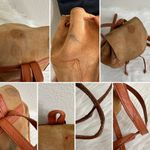 Urban Outfitters 100% Brown Suede Leather Backpack Photo 11