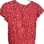 Olivaceous Coral High Low Cut out Tie Front Maxi Dress Size Large Photo 7