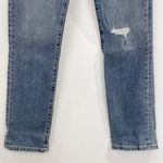 joe's jeans New Joe's Distressed High Rise Straight Ankle Jeans Dehlia Blue Size 23 Size 000 Photo 6