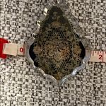 Brighton  Silver Tone Lacy Shield Pendant Necklace Photo 6