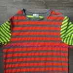 Jill Sanders Unisex Neon Stripe Colorblock T Photo 6