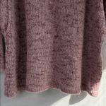 Free People  M Sweater Pullover Alpaca Mohair Blend V-Neck Purple Knit Long sleev Photo 5